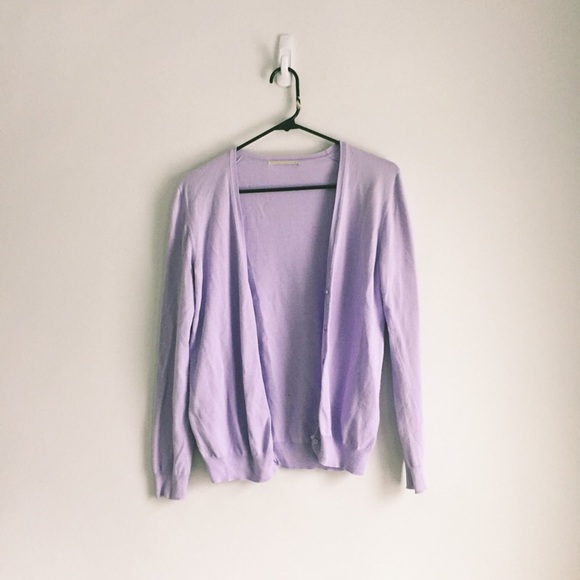 Cardigan lilac uniqlo Clearance